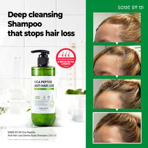 some by mi cica peptide anti hair loss shampoo