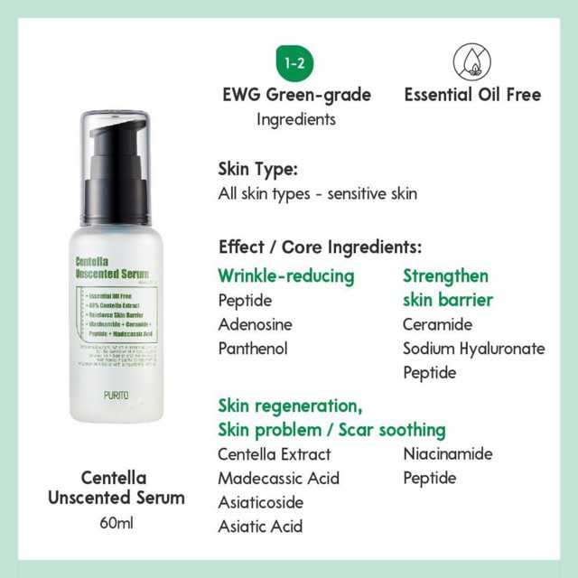 PURITO Centella Unscented Serum