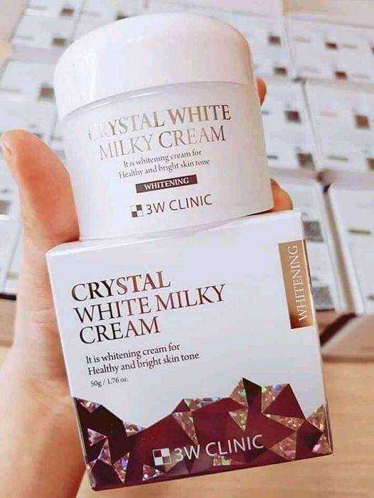3W CLINIC Crystal White Milky Cream