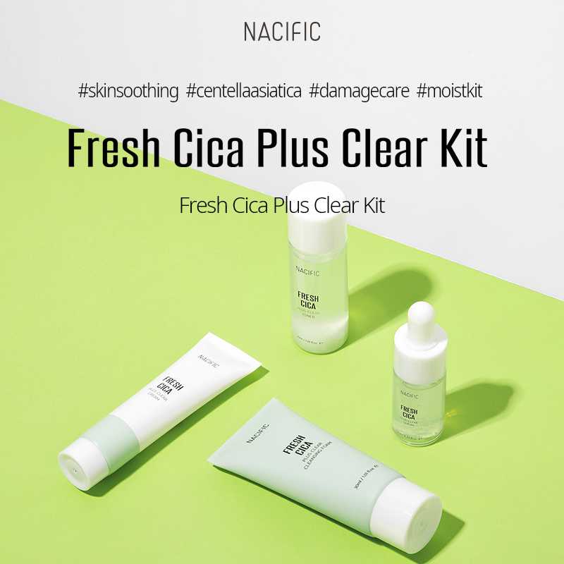 NACIFIC Fresh Cica Plus Clear Kit