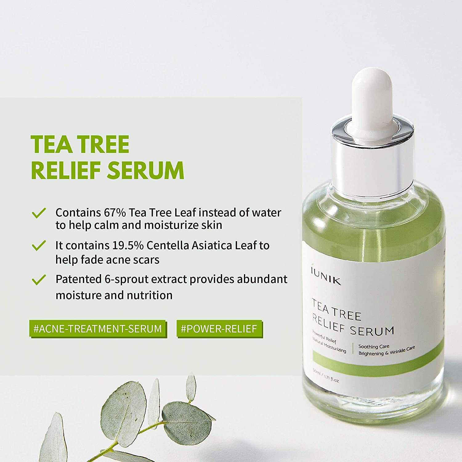 IUNIK Tea Tree Relief Serum