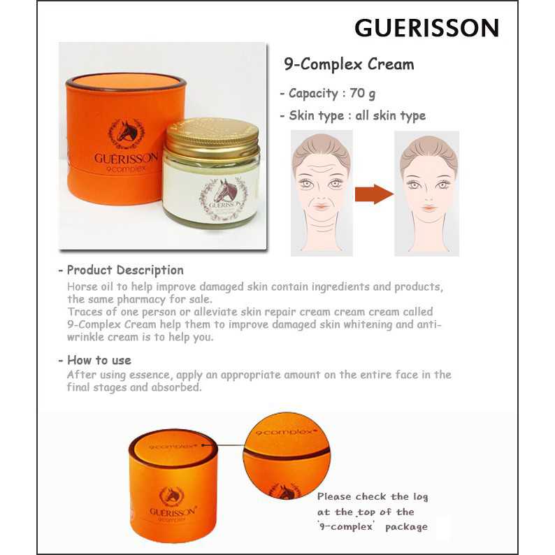 GUERISSON 9 Complex Cream