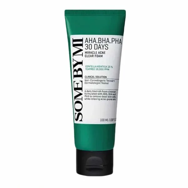 SOME BY MI AHA BHA PHA 30 Days Acne Clear Foam