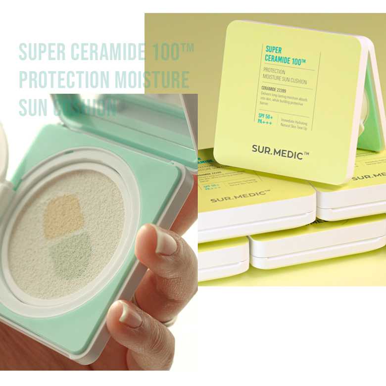 NEOGEN DERMALOGY Sur.Medic+ Super Ceramide 100™ Protection Moisture Sun Cushion