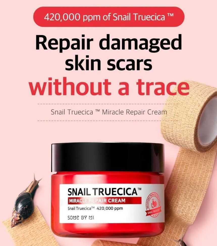 some by mi snail truecica miracle repair cream