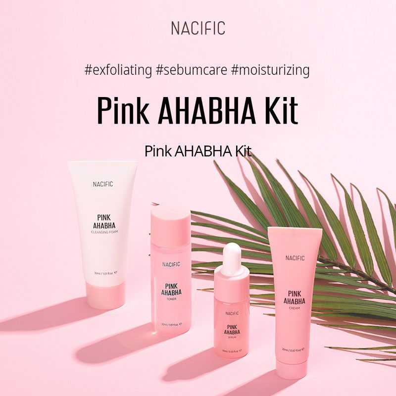 NACIFIC Pink AHA BHA Kit