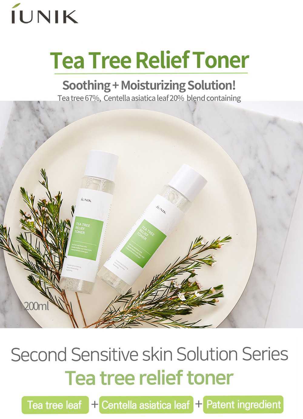 IUNIK Tea Tree Relief Toner