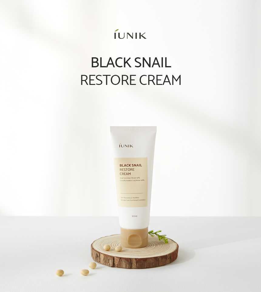 IUNIK Black Snail Restore Cream