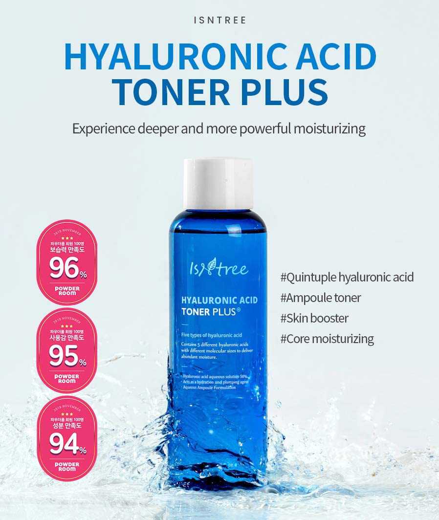 ISNTREE Hyaluronic Acid Toner Plus