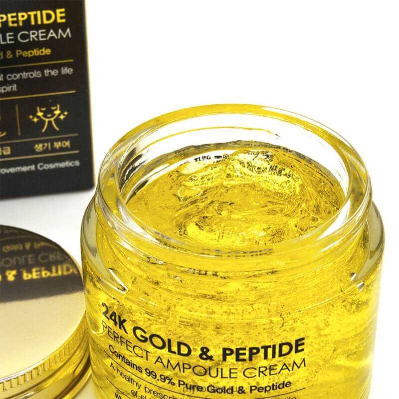 FARM STAY 24k Gold & Peptide Perfect Ampoule Cream