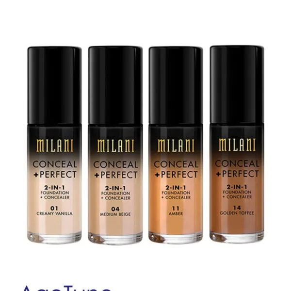 MILANI Conceal + Perfect 2 In 1 Foundation and Concealer (30 ml)