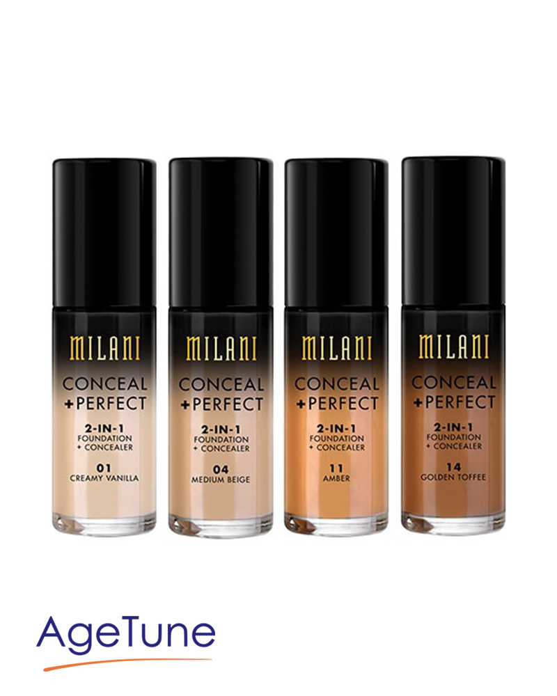MILANI Conceal + Perfect 2 In 1 Foundation And Concealer (30 Ml
