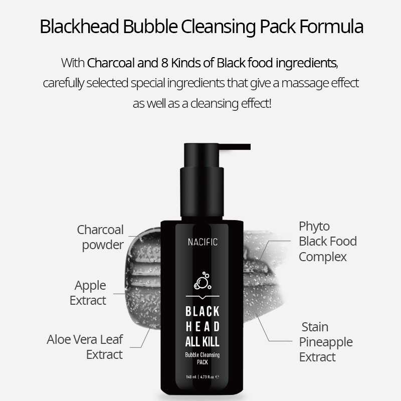 NACIFIC Blackhead All Kill Bubble Cleansing Pack