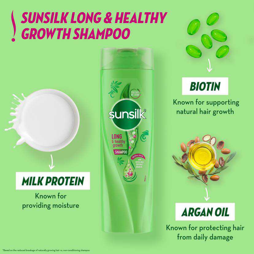 SUNSILK Healthier And Long Shampoo