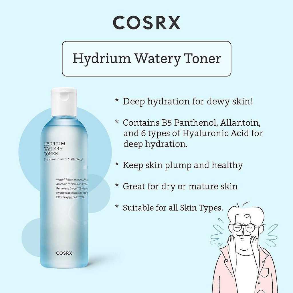 COSRX Hydrium Watery Toner