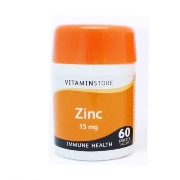 Vitamin Store Zinc 15 mg 60 Tablets