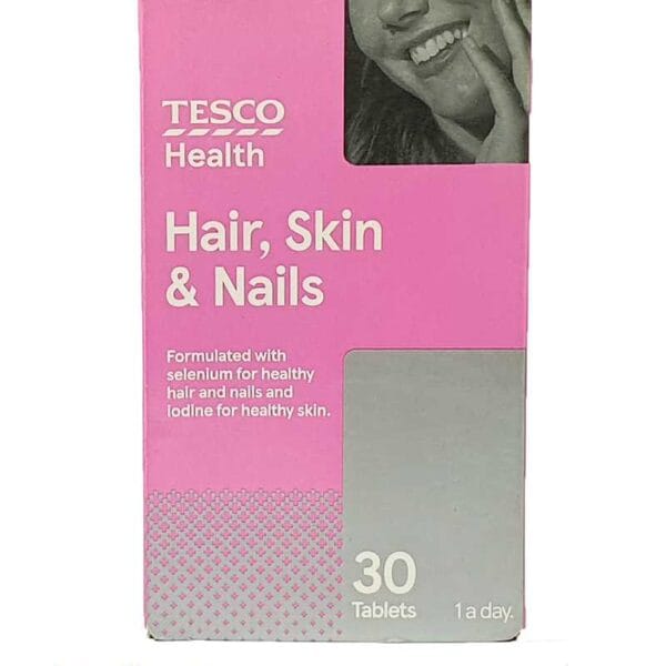 Tesco Hair Skin Nails 30 Tablets