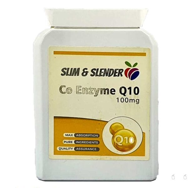 Slim & Slender Co-Enzyme Q10 100 mg 60 Tablets