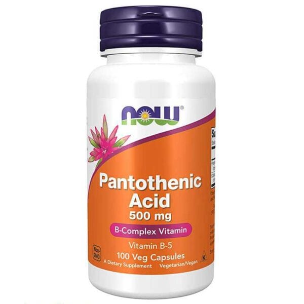 NOW Supplements Pantothenic Acid