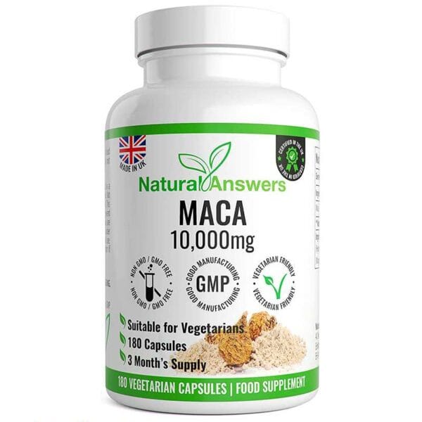Natural Answers Maca Root 10,000 mg 180 Tablets