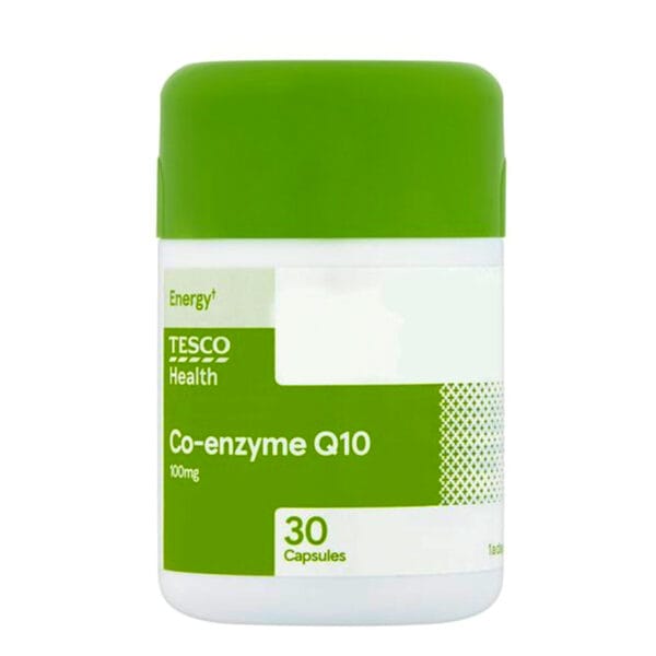 Tesco Co-Enzyme Q10 100 mg 30 Tablets