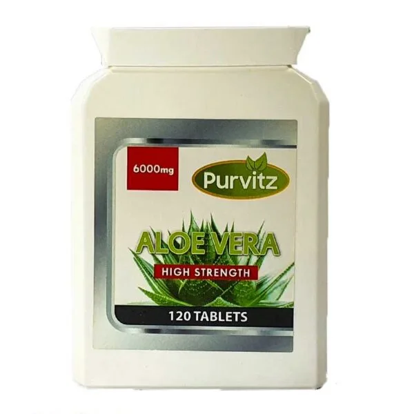 Purvitz Aloe Vera 6000 mg 120 Tablets