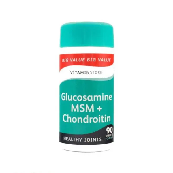 Vitamin Store Glucosamine MSM + Chondroitin 90 Tablets