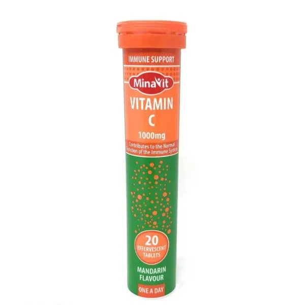 Minavit Vitamin C Effervescent Tablets