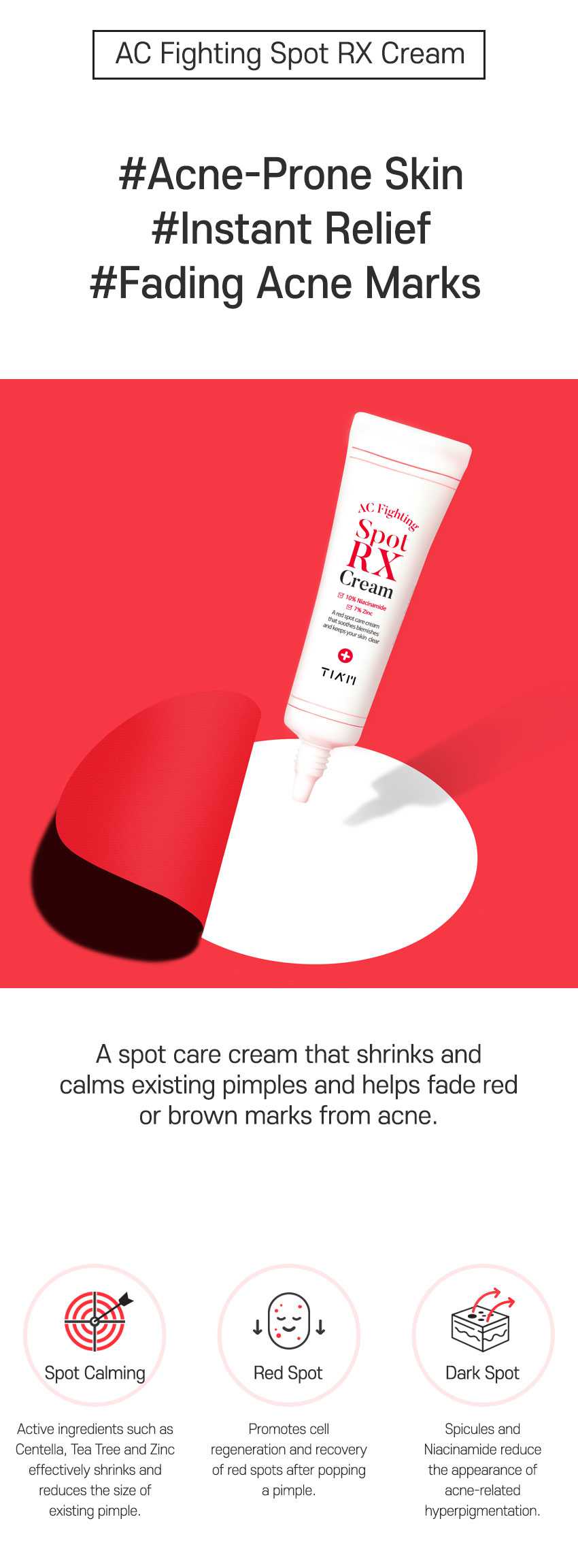 TIAM AC Fighting Spot RX Cream