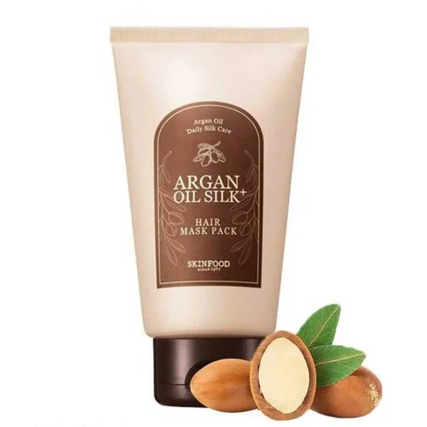 SKINFOOD Argan Oil Silk Plus Hair Mask Pack