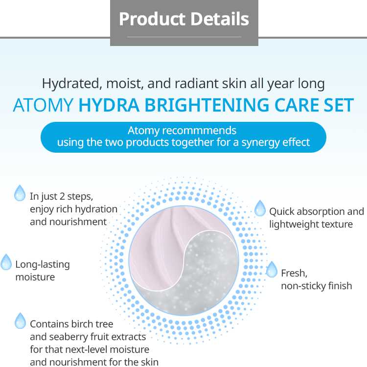 ATOMY Hydra Brightening Care Set