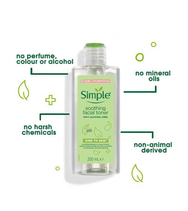 SIMPLE Kind to Skin Soothing Facial Toner
