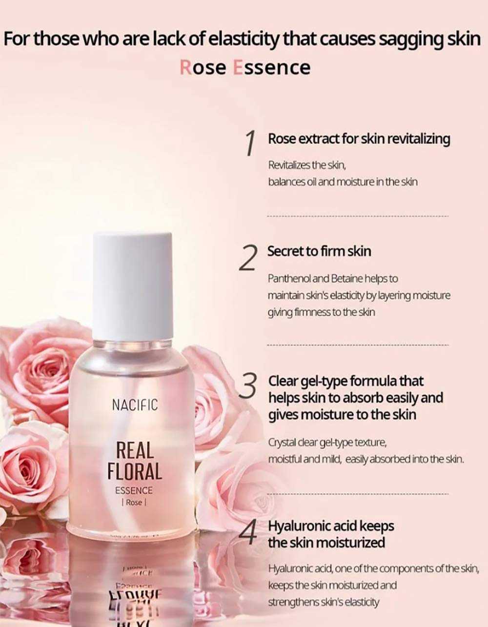 NACIFIC Real Floral Essence Rose