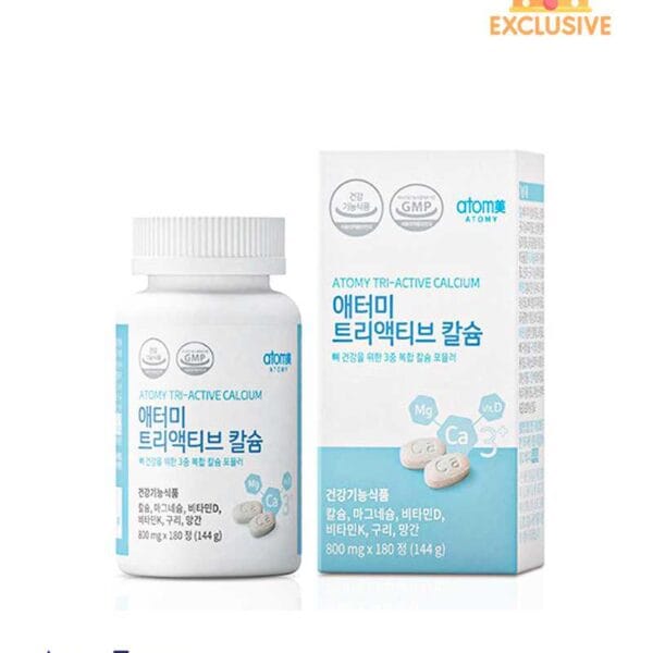 ATOMY Tri Active Calcium (180 Tablets)