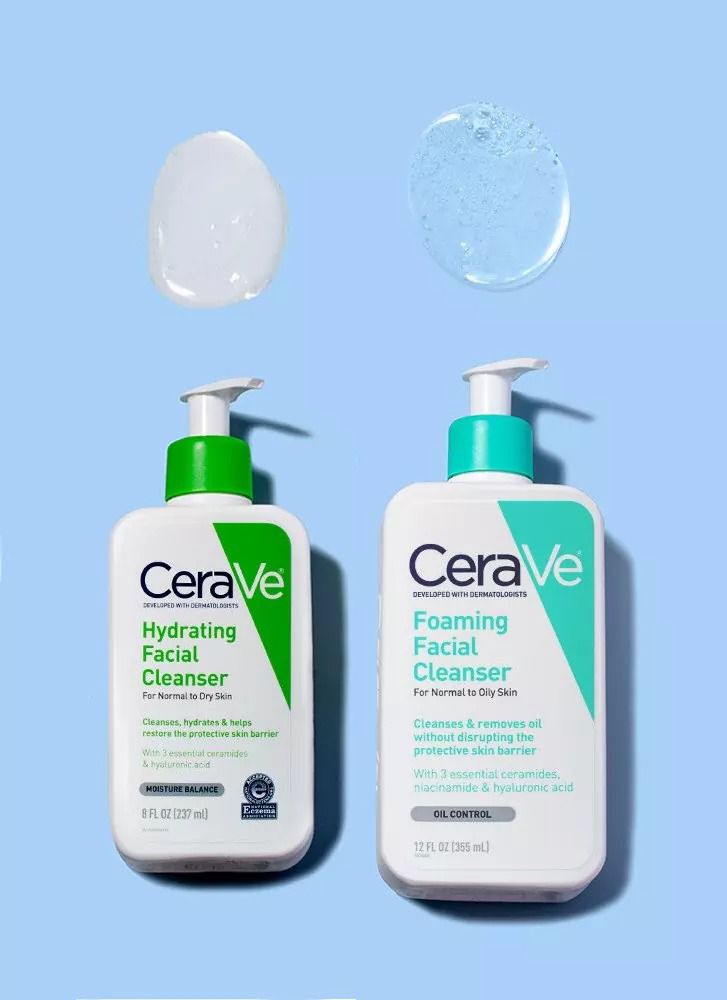 CERAVE Foaming Facial Cleanser (For Normal to Oily Skin)