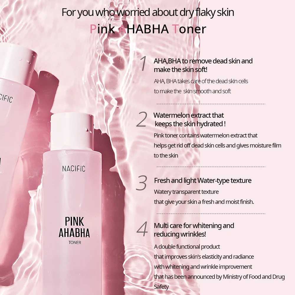 NACIFIC Pink AHA BHA Toner