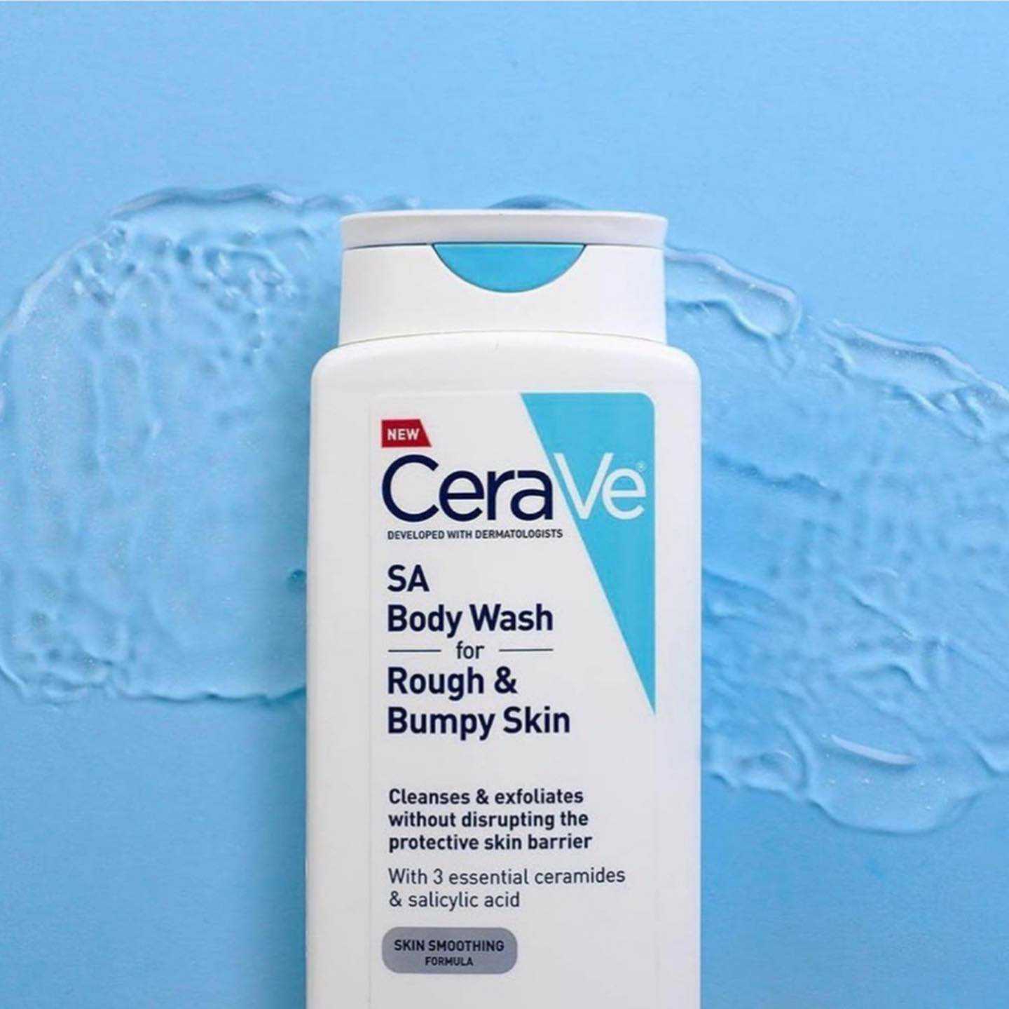 CERAVE SA Body Wash for Rough & Bumpy Skin