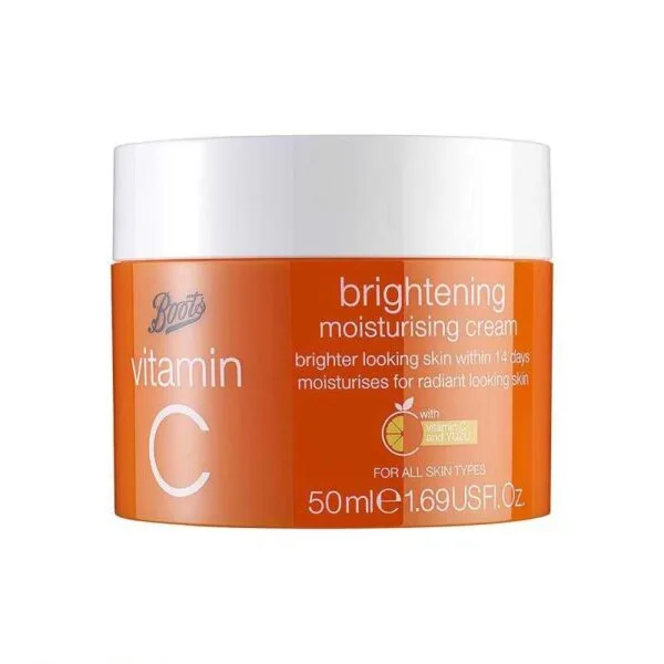 BOOTS Vitamin C Brightening Moisturizing Cream (50 ml)