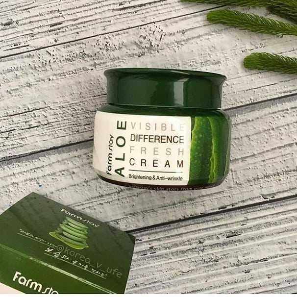 FARM STAY Aloe Visible Difference Moisture Cream