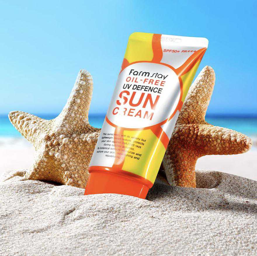 FARM STAY Oil Free UV Defence Sun Cream SPF50+ PA+++