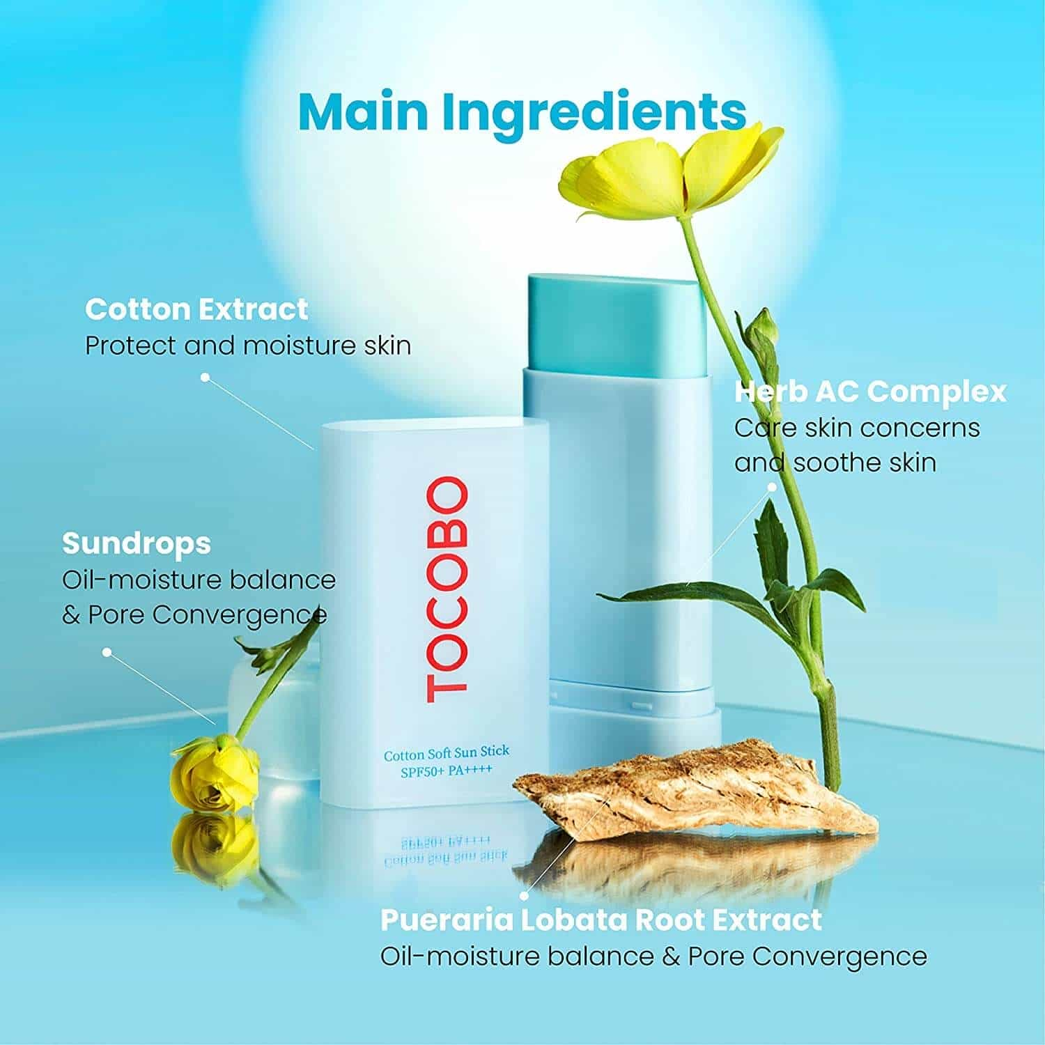 TOCOBO Cotton Soft Sun Stick