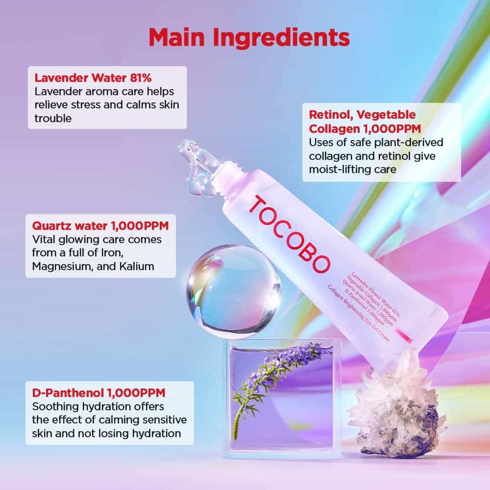 TOCOBO Collagen Brightening Eye Gel Cream