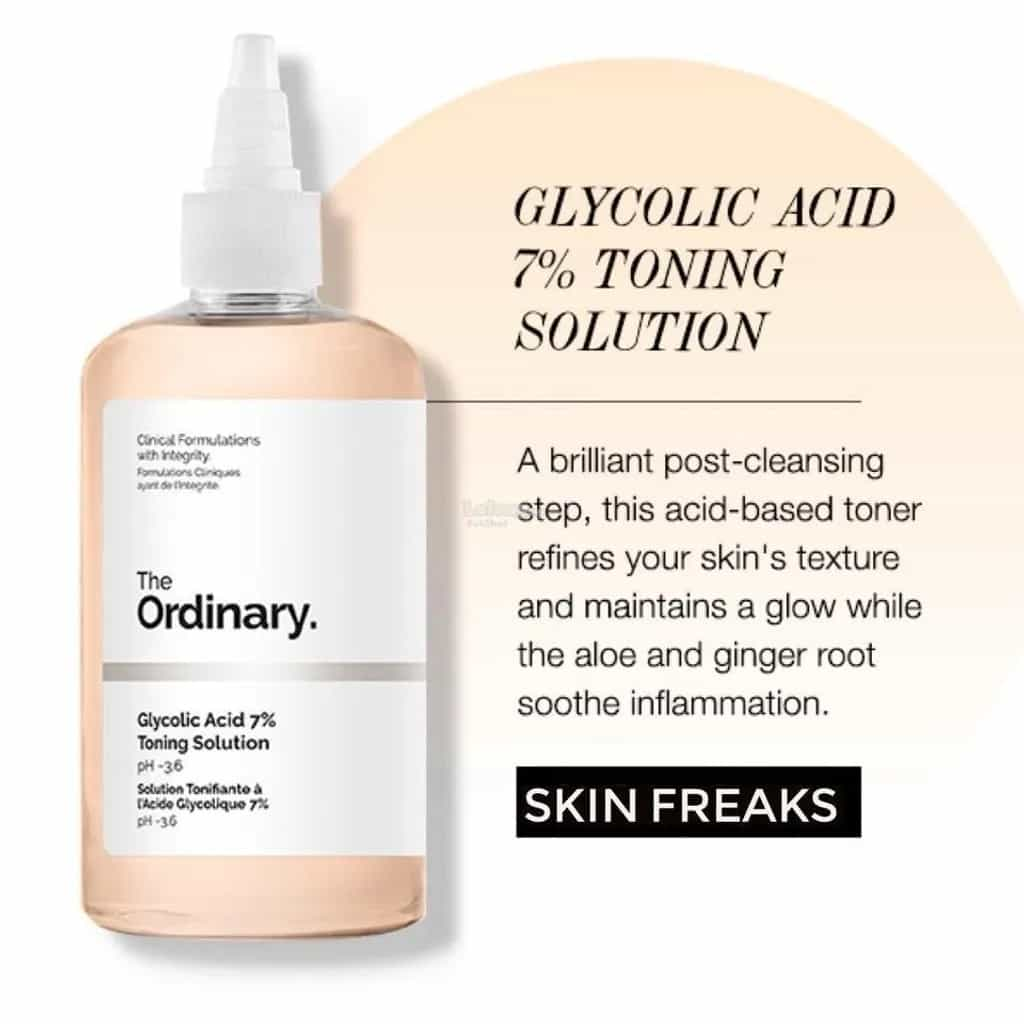 2 Pack) The Ordinary Glycolic Acid 7% Toning Solution 240ml 