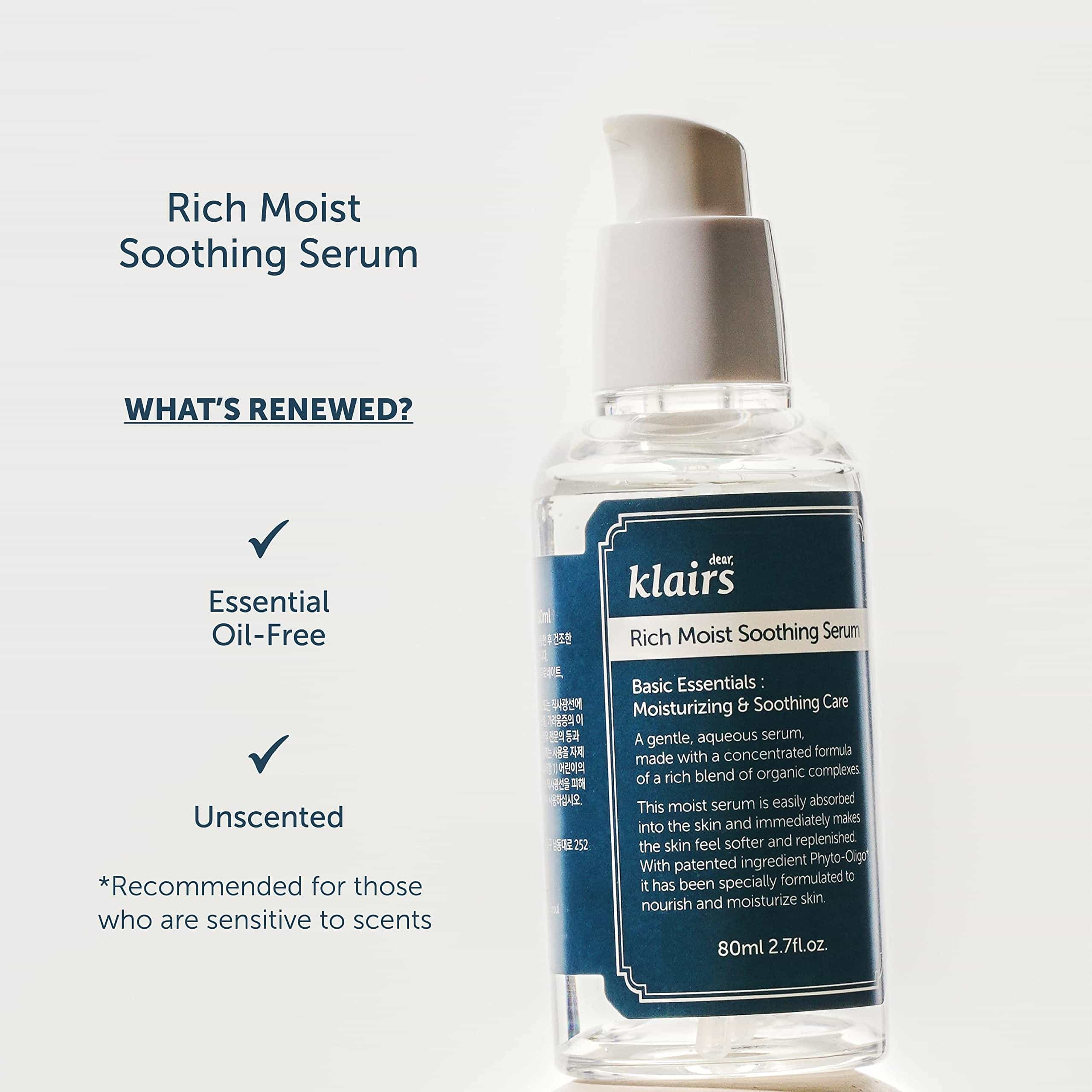 KLAIRS Rich Moist Soothing Serum