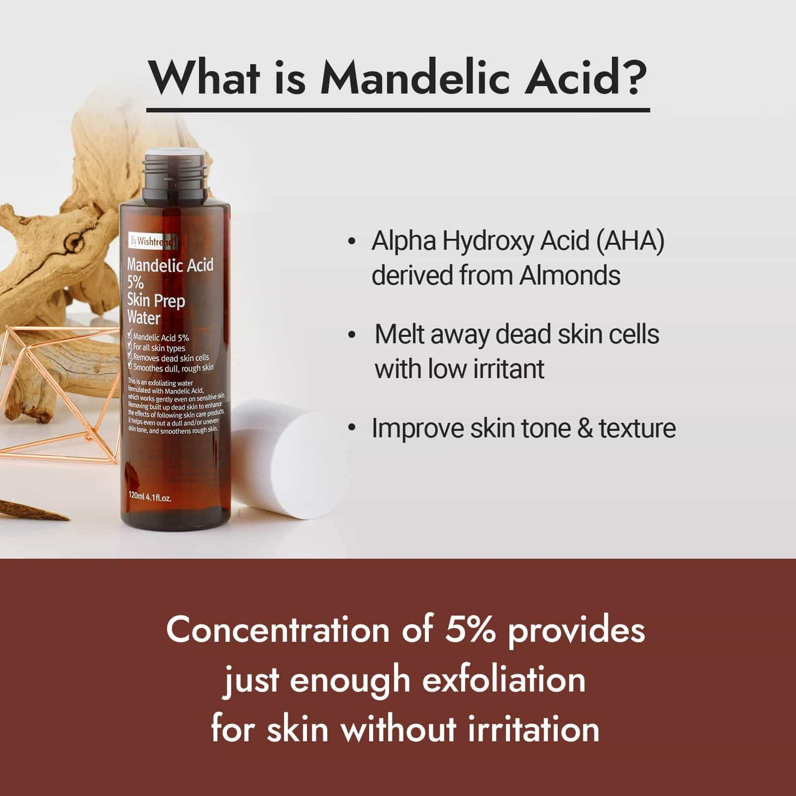 BY WISHTREND Mandelic Acid 5% Skin Prep Water