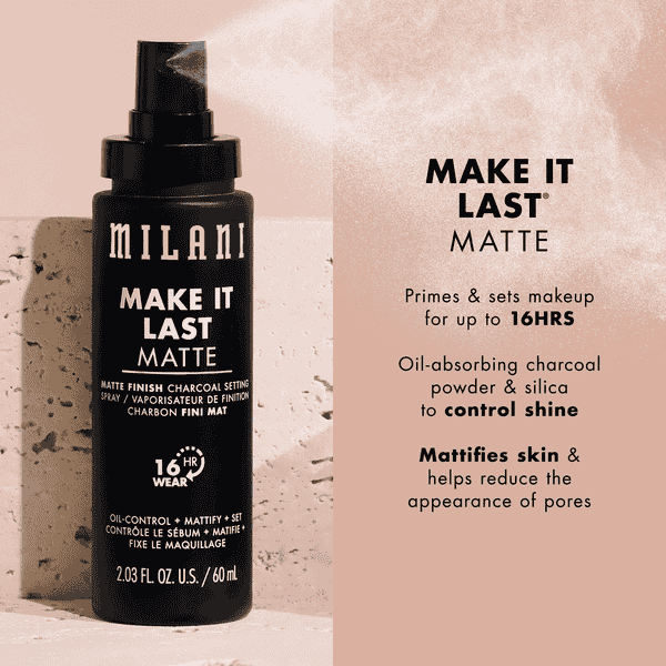 MILANI Make It Last Charcoal Setting Spray