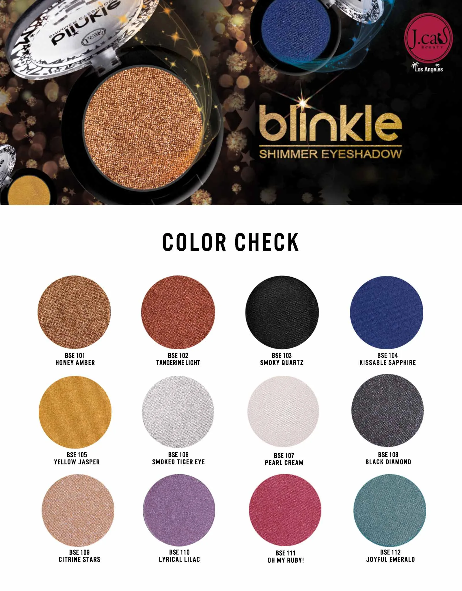JCAT Blinkle Shimmer Eyeshadow