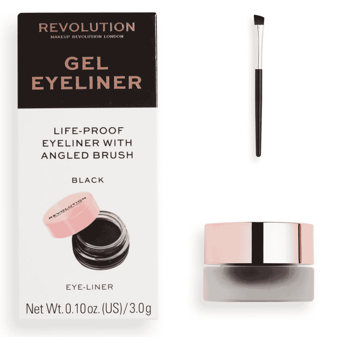 REVOLUTION Gel Eyeliner Pot With Brush