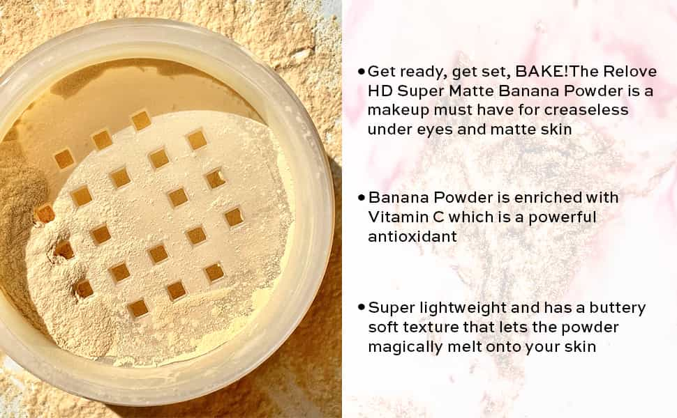 REVOLUTION HD Super Matte Banana Powder