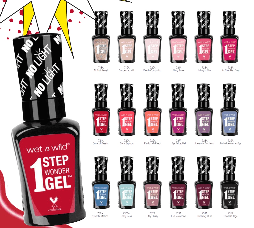 WET n WILD 1 Step Wonder Gel Nail Color